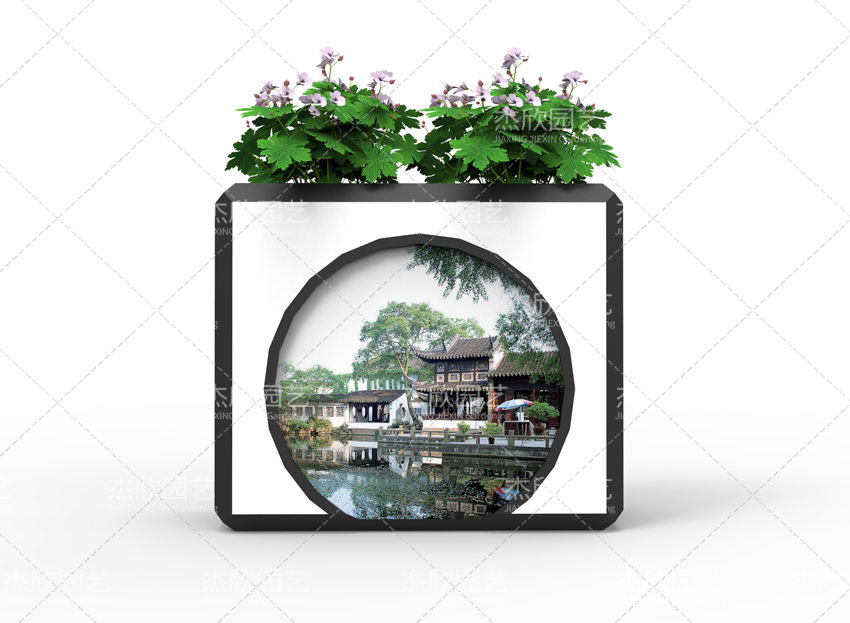 古鎮(zhèn)花箱布置，怎么做？